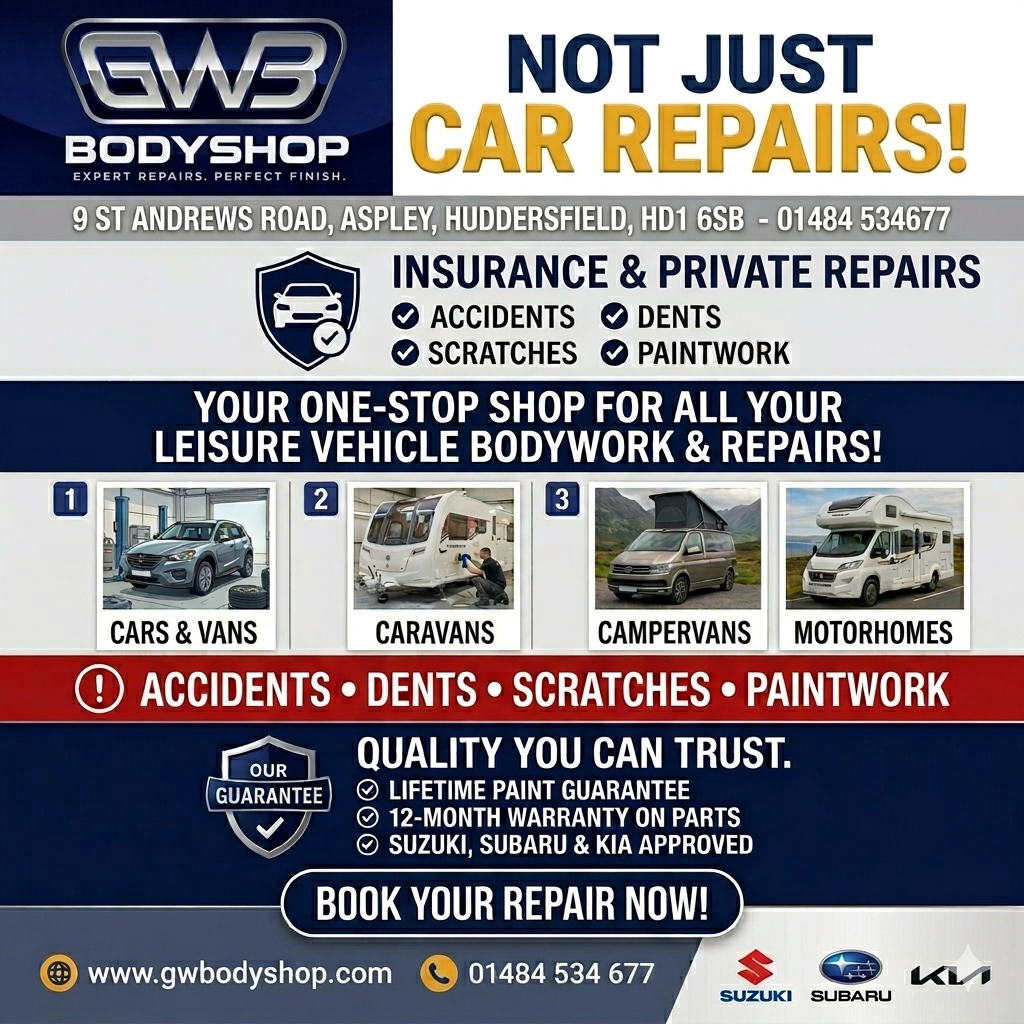 Car, Van, Campervan & Motorhome Repairs