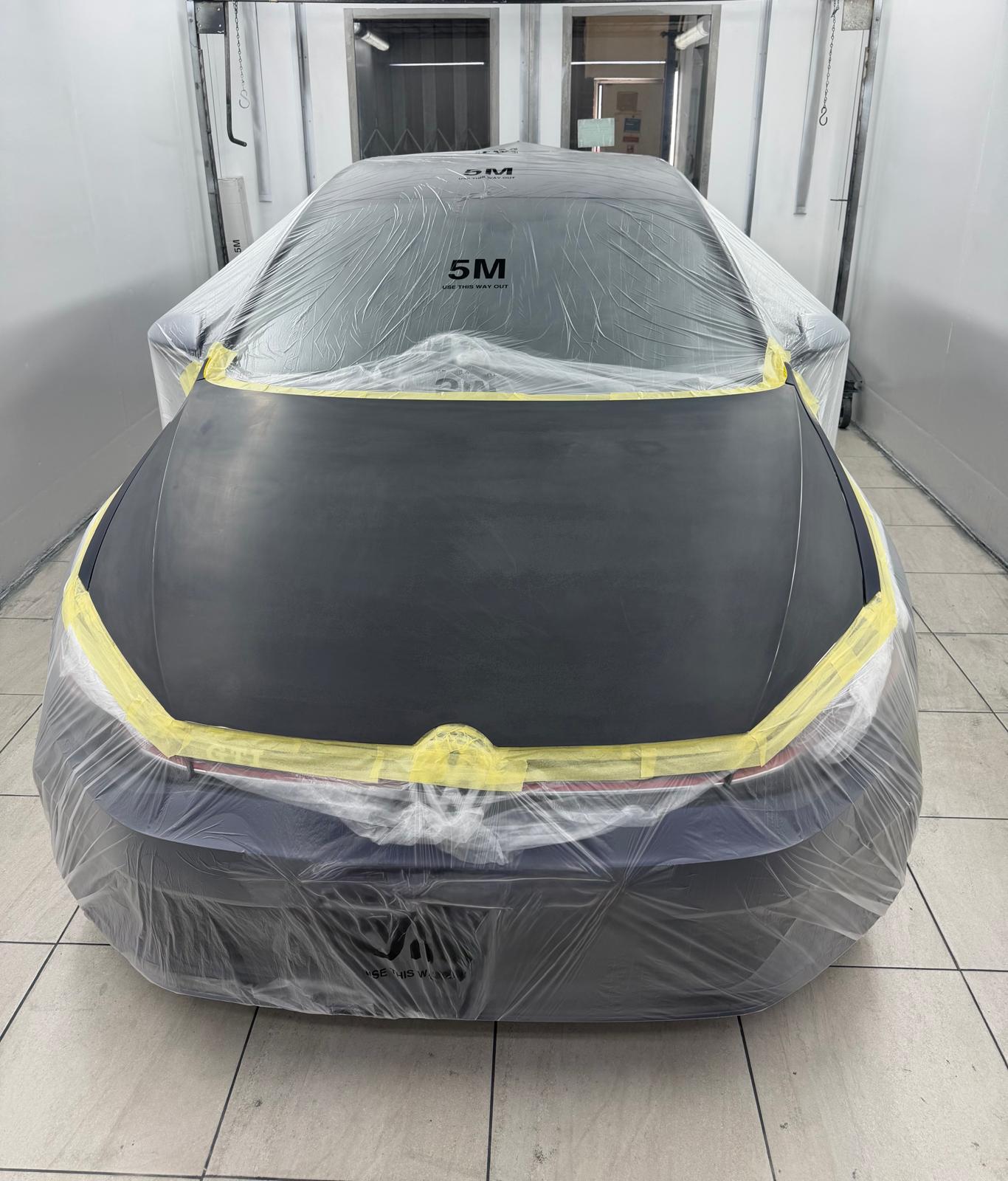 Prepared for painting